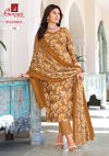 Anamika Vol 3 By Ganpati Cotton Printed Readymade Dress 